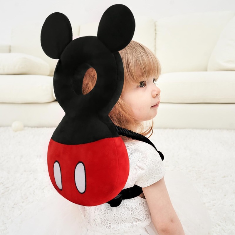 MKXPWMKS Baby Head Protector Backpack, Toddlers Head Safety Pad Cushion,