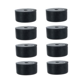 Gadpiparty 8Pcs Speaker Spike Pads Rubber Floor Disc Base Accessory for Amplifiers CD Players and Speakers Durable Shockproof Design for Vibration Absorption and Floor Protection