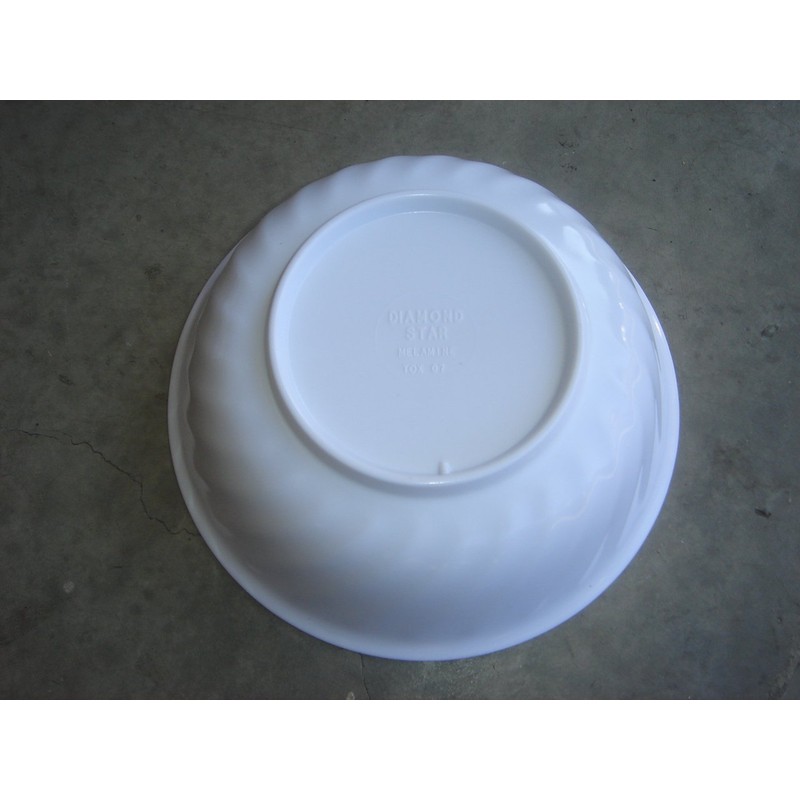 High Quality Grade 1 Melamine Soup Bowl 7" Diameter Red