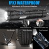 LED Magnetic Flashlight High Lumens Rechargeable, 10000 Lumens Super Bright