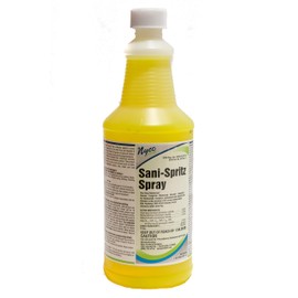 Nyco Sani-Spritz Spray - 32 oz RTU Spray Bottles - Case of 12 (sprayers not included) - Disinfectant - Cleaner - Mildewstat - Deodorizer - One-Step Disinfectant Cleaner