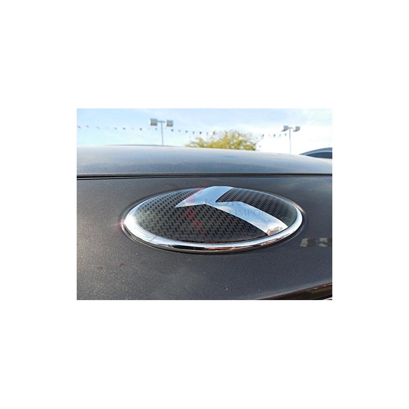 Metal Skin K Emblem Badge Overlay for KIA K5 2021+