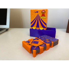 Scout Card Game Organizer - 3D Printed PLA Box with Compartments | Durable, Lightweight & Travel-Friendly Storage for Scout Card Game and Accessories