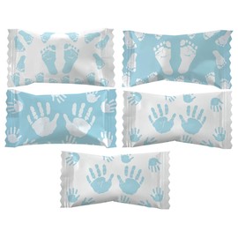 Boy Fingers & Toes Buttermints, Mint Candies, After Dinner Mints, Butter Mint Candy, Fat-Free, Individually Wrapped (55 Pieces)