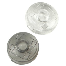 HTharros Auto Light Sensor Cover Toyota Daihatsu Universal Car Auto Dimming 18mm Conlite Translucent Clear Smoke Lens Pack of 2 KS