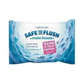 Natracare Moist Tissues Safe To Flush 30 Wipes