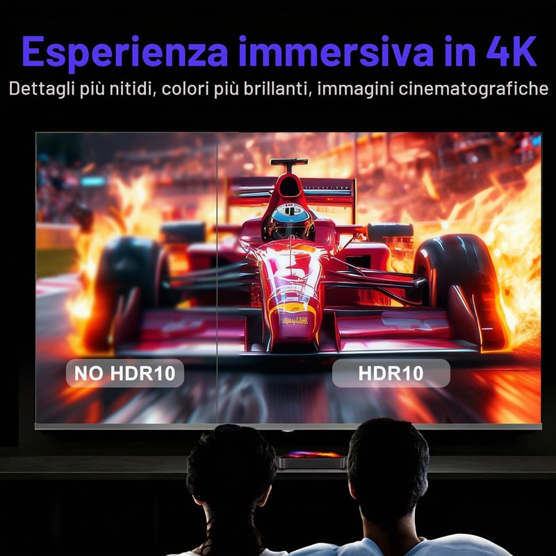 Android TV 14 - Processore Quad-Core, 4GB RAM e 64GB