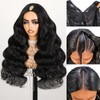 SUPERLOOK V Part Wig Human Hair Body Wave Glueless Wigs