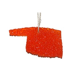 ChicWick Car Candle Pumpkin Spice Oklahoma Shape Car Freshener Fragrance