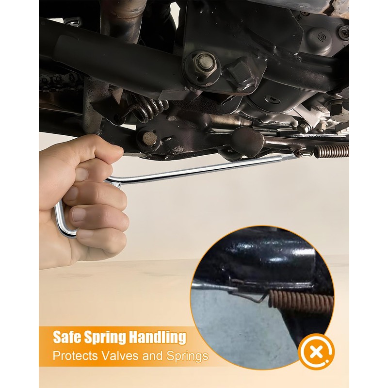 13 Inch Spring Removal Tool Set for Snowmobiles Dirt Bikes