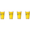 Pacifico Clara Beer Glasses, Traditional Pint Style, Set of 4