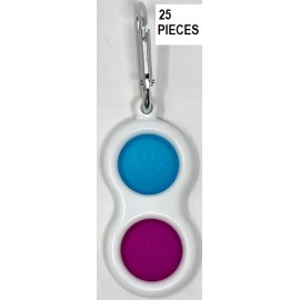 RiteToys 50PCS Pop Fidget Sensory Stress Toy Push Bubble Kids Game It Assorted 50PC LOT