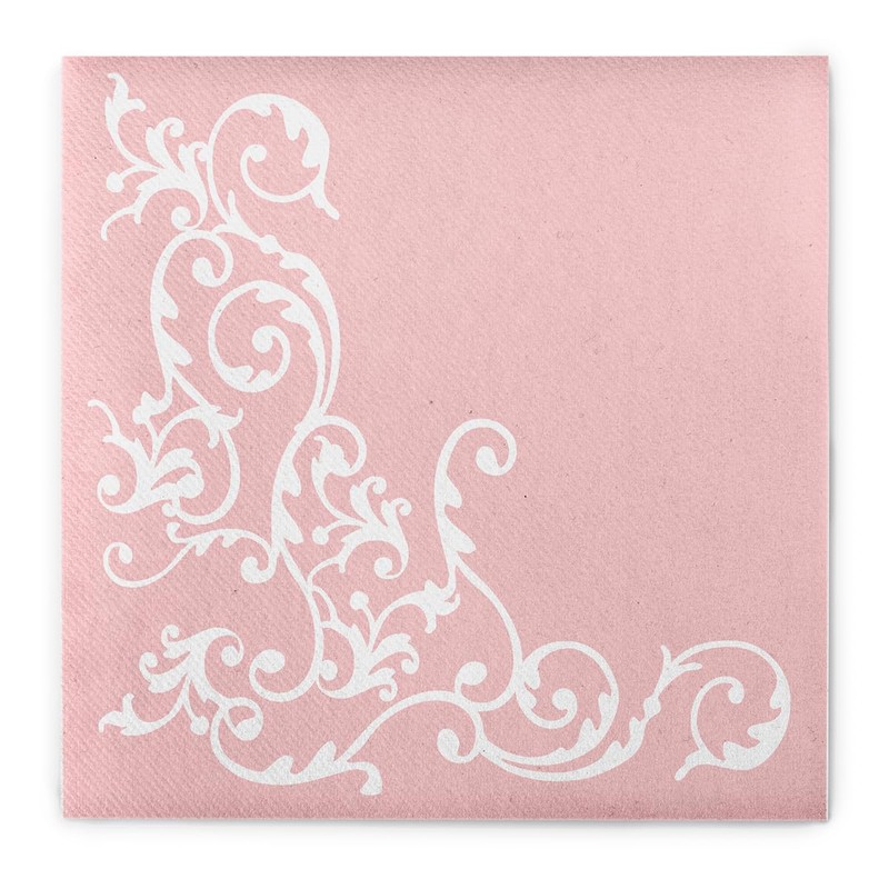 50 Serviettes Fabric-Like Airlaid 1/4-Fold 40 cm x 40 cm