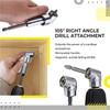 Brotools - Right Angle Drill Attachment set with Flexible Drill