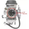 PCC CARBURATOR FITS 2003-2007 FOR SUZUKI LT-Z400Z LT-Z400 ATV CA36