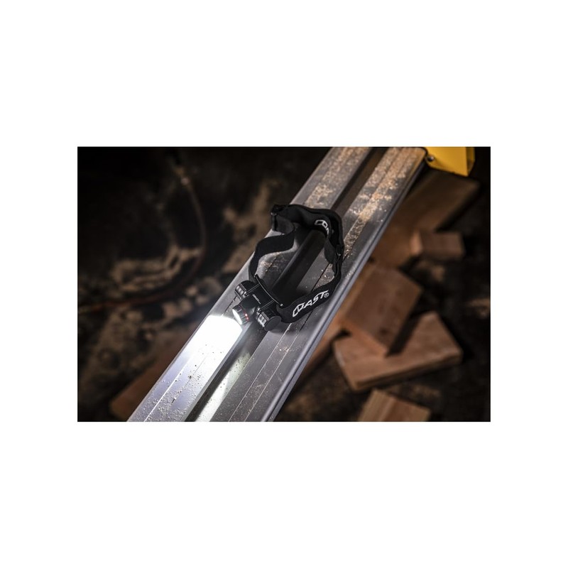 Coast XPH25R 400 lumens Black LED Head Lamp CR123 Battery