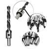 8 PCS Countersink Drill Bit Set, Woodworking Chamfer Counter Sinker