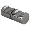 C.R. LAURENCE SDK140CH CRL Chrome Back-to-Back E-Z Grip Style Knobs