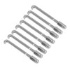 24PCS Banjo Bracket Hook Silver Metal Wear Resistant Banjo Hooks