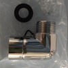 KODASW Adjustable 90 Degree Shower Head Elbow A for Wall