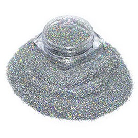 Hologramm Glitzer Glitter Puder Silber Holo Nailart Nageldesign 1er Pack