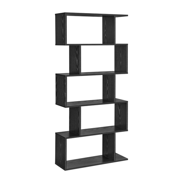VASAGLE VASAGLE Bookshelf, 5-Tier Bookcase, Tall Display Shelf, Freestanding Storage