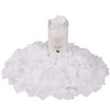 Nine to Nine [Separated, Deodorized White Artificial Rose Petals, for