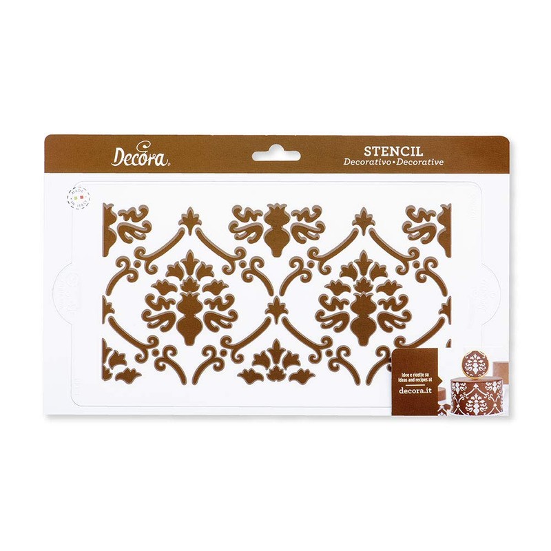 DECORA Stencil Baroque, 32.5 x 16 x 0.3 cm