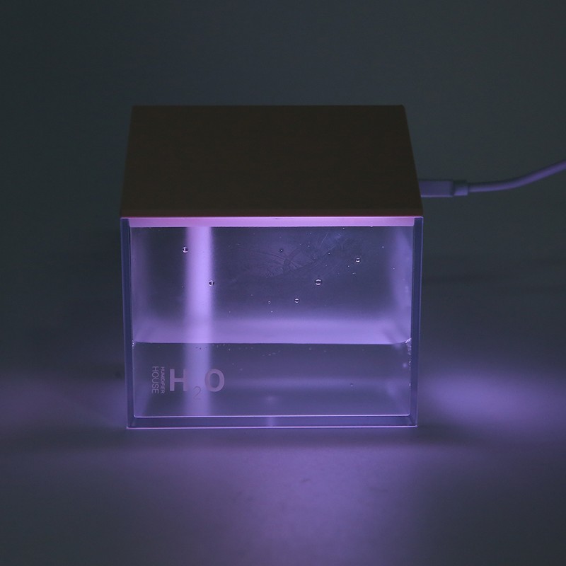 USB Humidifier House Shape 3-In-1 250ml Aroma Essential Oil Diffuser
