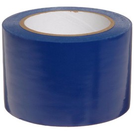 Brady 108' Length, 3" Width, B-725 Vinyl Tape, Blue Color Aisle Marking Tape