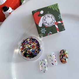 Really strange Real Mystery Real Tree 1g Nail Glitter Winter Nails / 리얼묘해 리얼트리 1g 네일글리터 겨울네일