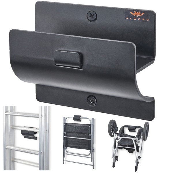ALWORG Ladder Hook - Heavy Duty Ladder Brackets for Garage