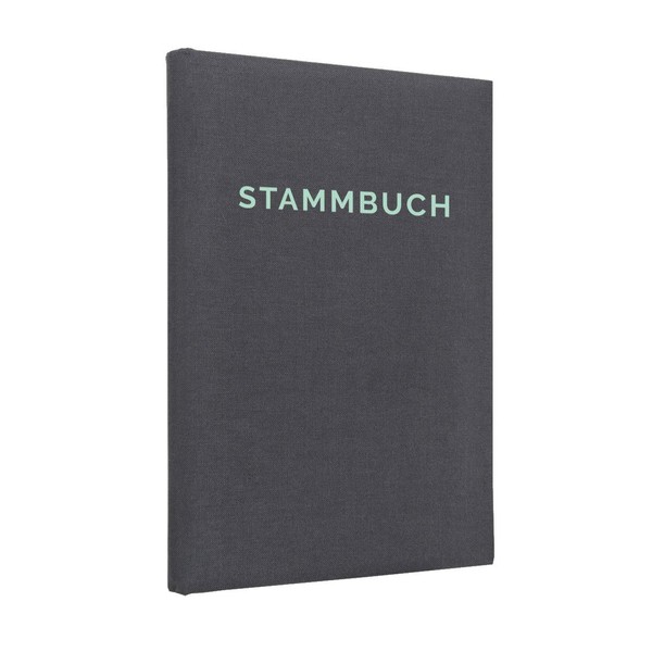 Hochzeitideal Family register of the family series 'Linea' linen, dark