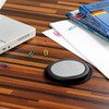 Revolt Recessed Socket: Retractable Table 3-Way Socket Strip in Aluminium