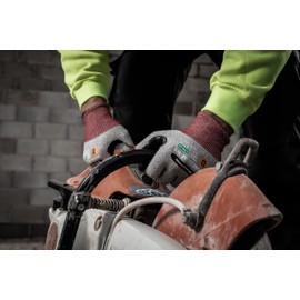 Blackrock Magnesium-NS Cut Resistant Work Gloves, Sandy Nitrile Oily Gripper Safety Gloves, Near Cut Proof, Whittling, Anti Cut Gloves For Men Women, Max Cut 5 Gloves, Metal Handling - Size 10/XL