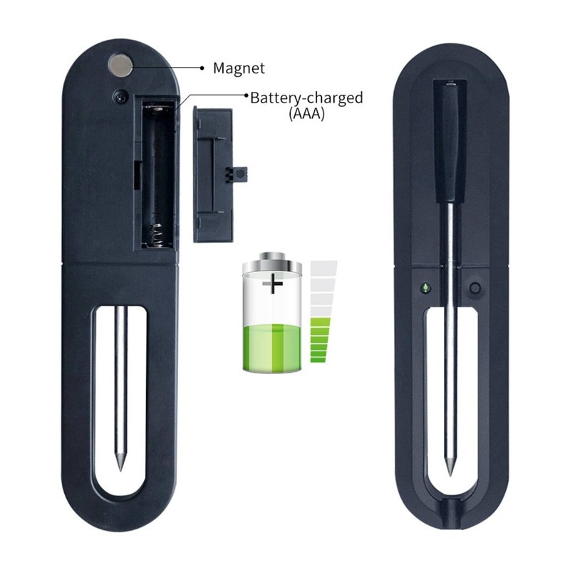 Smart Bluetooth BBQ Thermometer Mobile APP Waterproof Meat Thermometer Oven