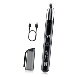 鼻毛カッター メンズ レディース エチケットカッター 小型 1台3役 LCD電量表示 USB充電式 はな毛 はなげ 耳げ 眉 耳 鼻毛切り 男女兼用 水洗い可能 おしゃれ 持ち運び便利 プレゼント