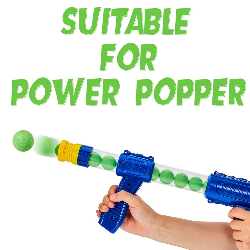 Frienda 24 Pieces Refill Balls Soft Green Foam Balls Refills