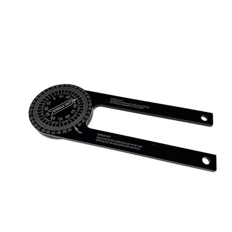 VOANZO Metal Protractor Bevel Gauge Carpenters Tool Angle Finder Tool