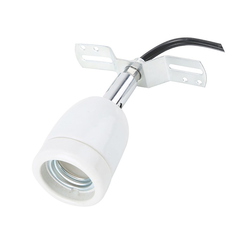 E27 Rotatable Reptile Pet Clip Heat Lamp Bulb Base Socket