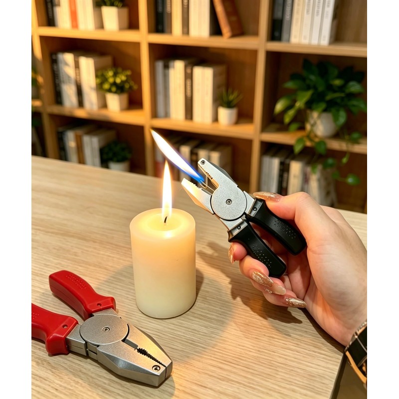 2 Pack Sports Car Shaped Torch Lighter Keychain, Refillable Butane