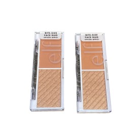 ELF (2) e.l.f. Cosmetics Bite Size Highlighter & Blush Face Duo Spiced Apple