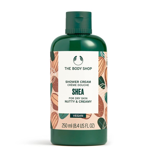 The Body Shop Shea Shower Cream, Moisturizing Body Wash, 8.4 Fl. Oz.