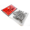 WAKI Shelf, Post for Stainless Steel Wood Screws Countersunk 3.1x32 mm,