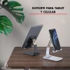 Importeek Soporte Base Porta Celular Tablet Escritorio Mesa Ajustable