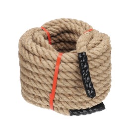PATIKIL 1" x 50 Ft Twisted Manila Rope Jute Rope Natural Thick Jute Rope Twine Burlap Rope for Docks Railings Bundling Craft Tug of War Decorating