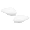 1pair Rearview Mirror Cap 1594546 White Wing Mirror Cover Cap