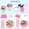 Kit Profesional Extensión De Pestañas Profesional Práctica