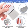 Lumivra 3-Pack Stainless Steel Lice Combs C Effective Nit &