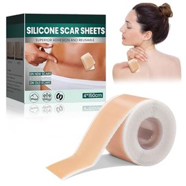 Medizinisches Narbenreparaturpflaster,Wiederverwendbar Zur Behandlung Von Kaiserschnitten,Operationen Und Keloidnarben,Es EnthäLt Keine Medikamente Und Kann Narben Effektiv Entfernen